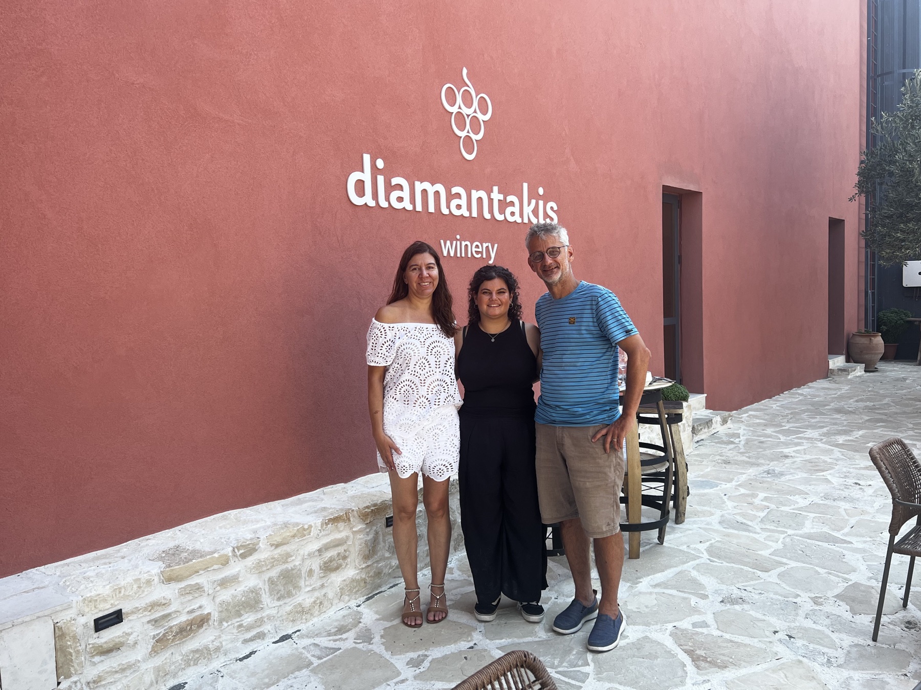 Personal visit to Diamantakis Winery in Crete